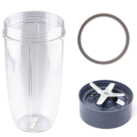 For Nutribullet Extractor Blade + Colossal Tall Cup + Grey Seal - 900 600 Models - SuperSaverAU - view 1