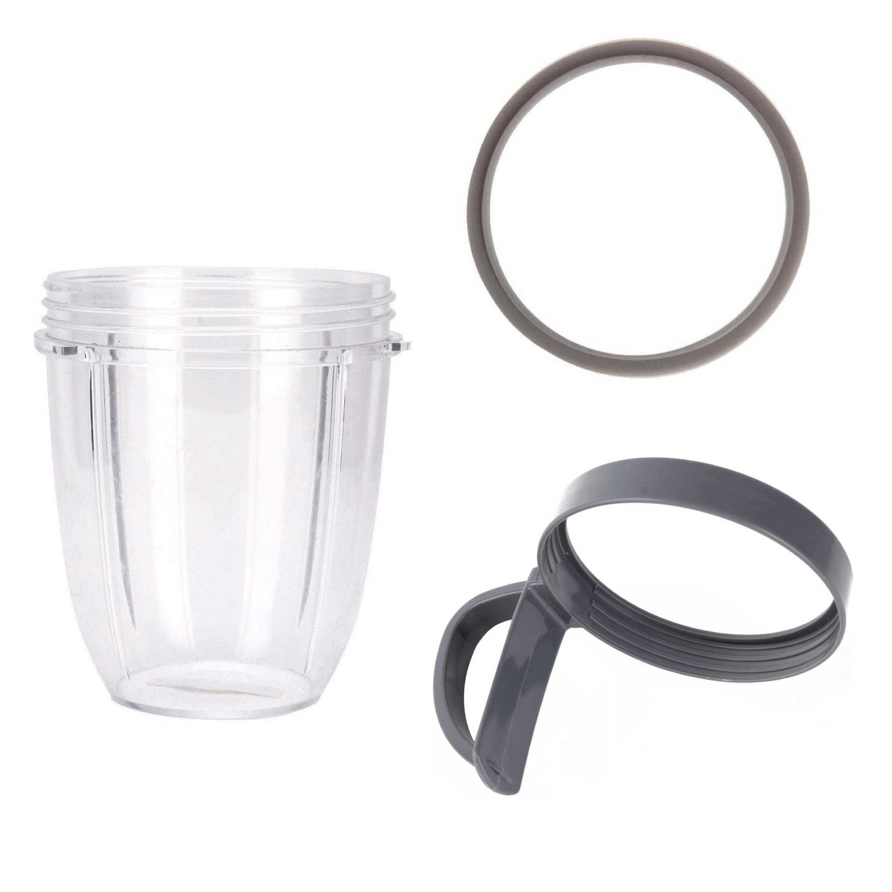 For Nutribullet Short Cup + Handheld Lip Ring + Grey Seal 900 and 600 Models - SuperSaverAU - view 1