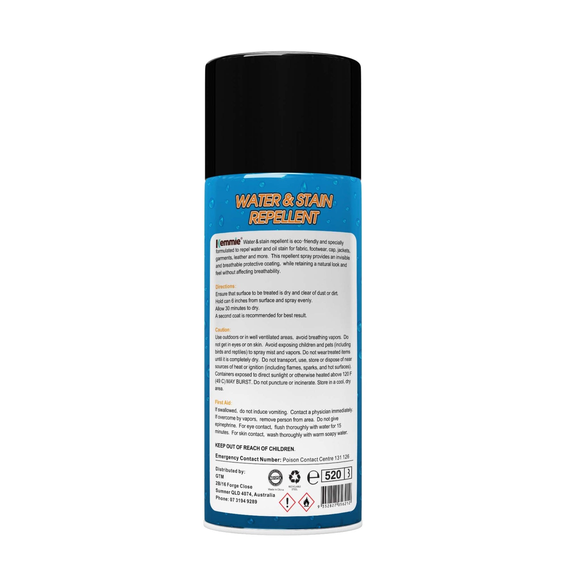 Waterproof Stain Repellent Spray - 212g Hydrophobic Protective Spray for Fabrics - SuperSaverAU - view 2