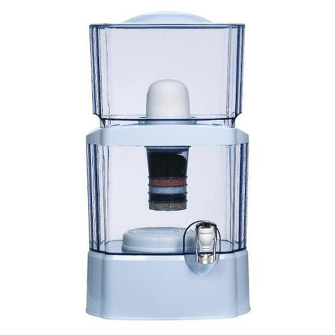 24L Benchtop 8 Stage Water Filter - Alkaline & Mineral Ceramic Carbon Purifier - SuperSaverAU - view 1