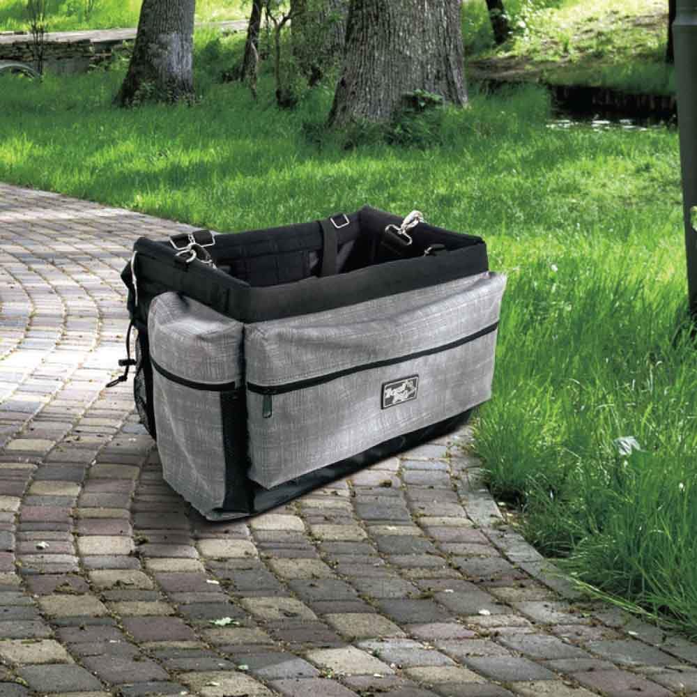 All For Paws Travel Dog Deluxe Bicycle Bag 2 in 1 Carrier for Small Dogs - SuperSaverAU - view 6