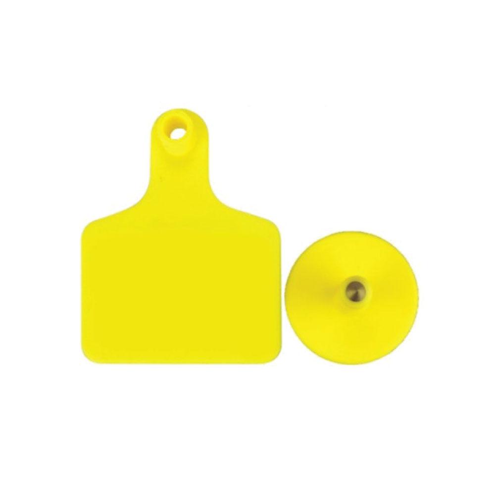 Cattle Ear Tags 100x Small Yellow 5x4cm Blank for Sheep Pig Livestock - SuperSaverAU - view 7