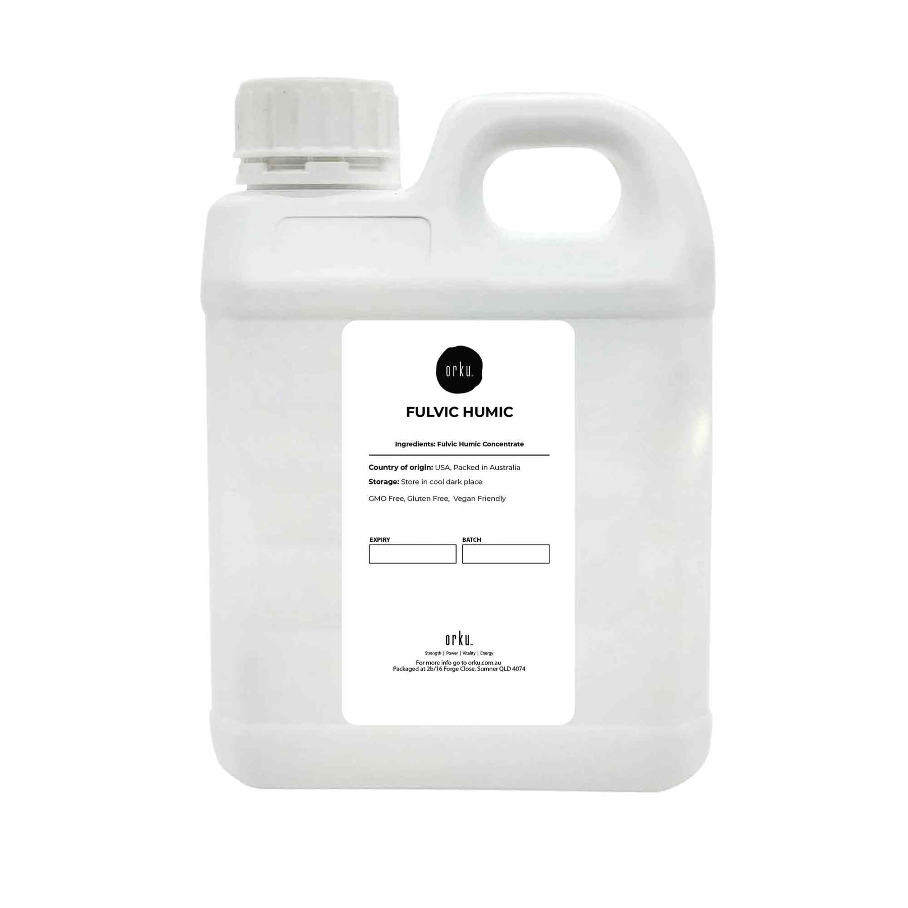 Premium Fulvic Humic Liquid Concentrate 1L Leonardite Humate Supplement FHC