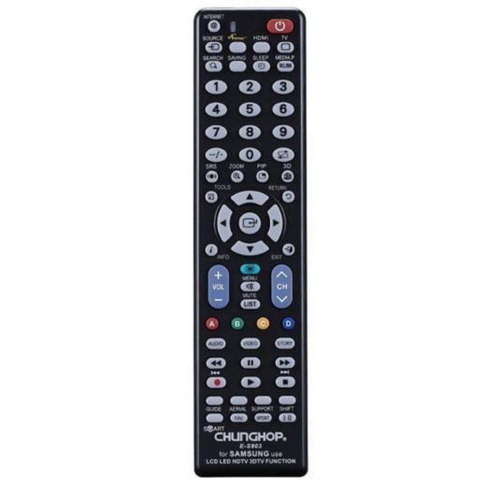 Chunghop Universal TV Remote Control Compatible with Samsung LCD Smart HD Plasma - SuperSaverAU - view 1