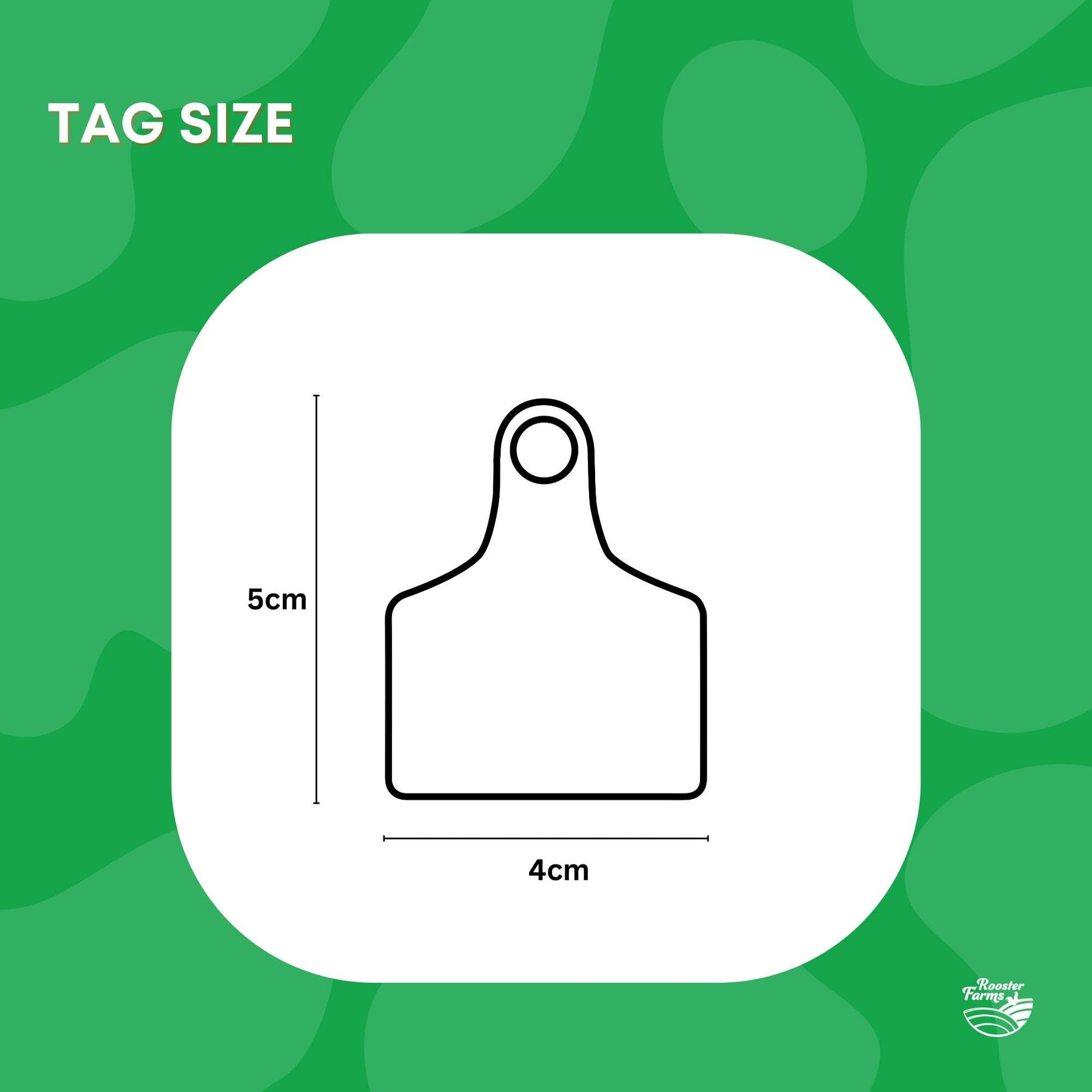 Green Small Cattle Ear Tags Set 1-100 for Goats, Pigs, Sheep, Livestock - SuperSaverAU - view 8