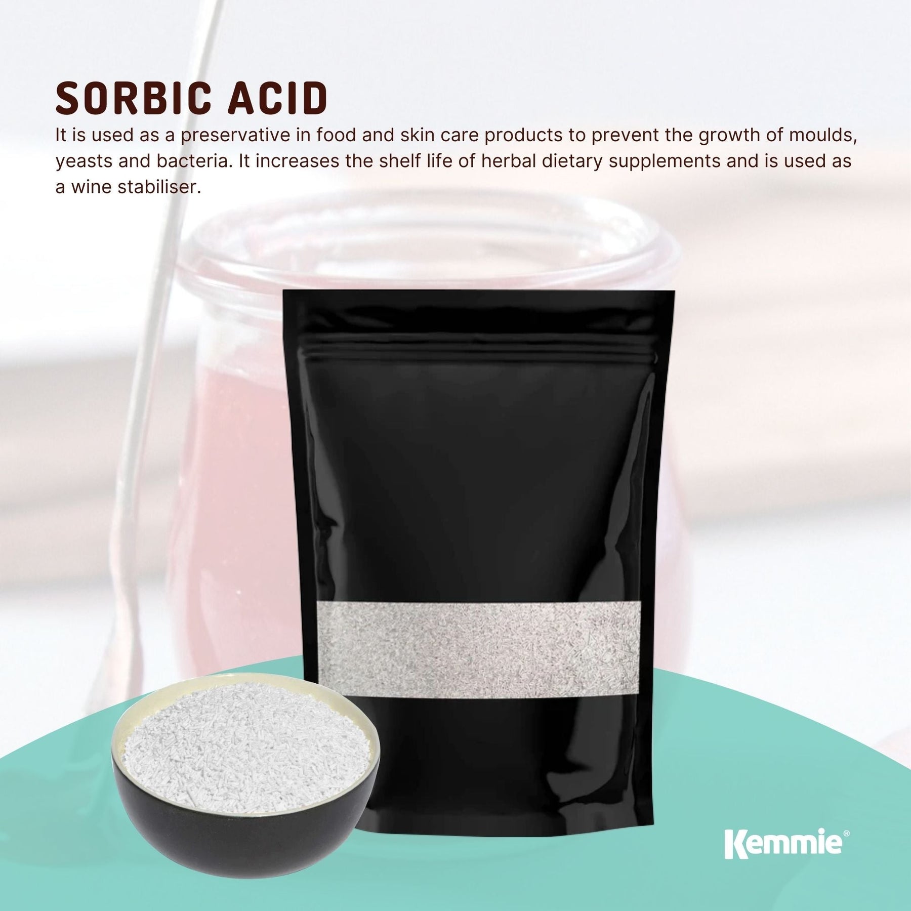 1Kg Potassium Sorbate Granules Food Grade Preservative Cosmetics Brew Skin E202 - SuperSaverAU - view 5