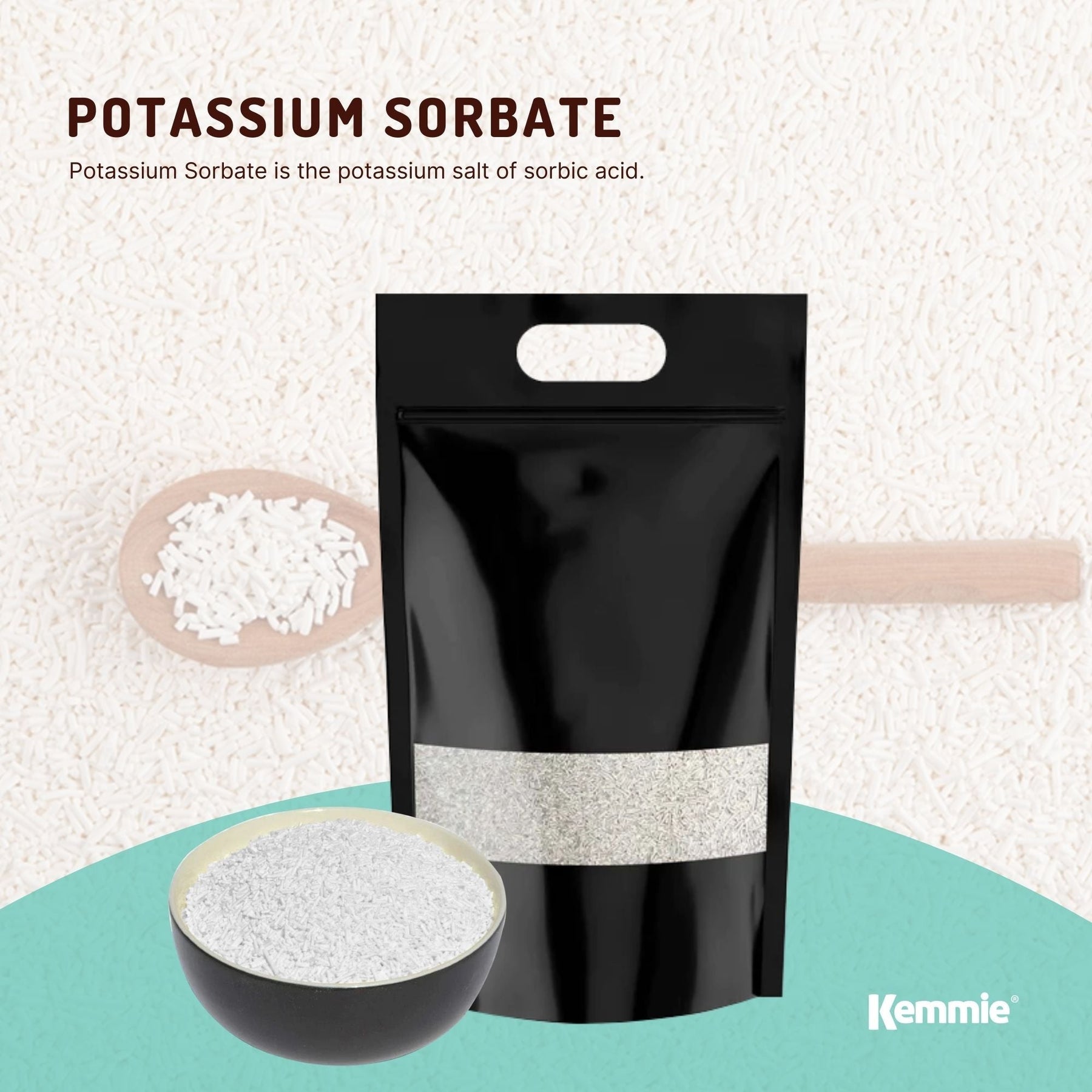 Bulk 10Kg Potassium Sorbate Granules Food Grade Preservative Cosmetics Brew Skin - SuperSaverAU - view 2