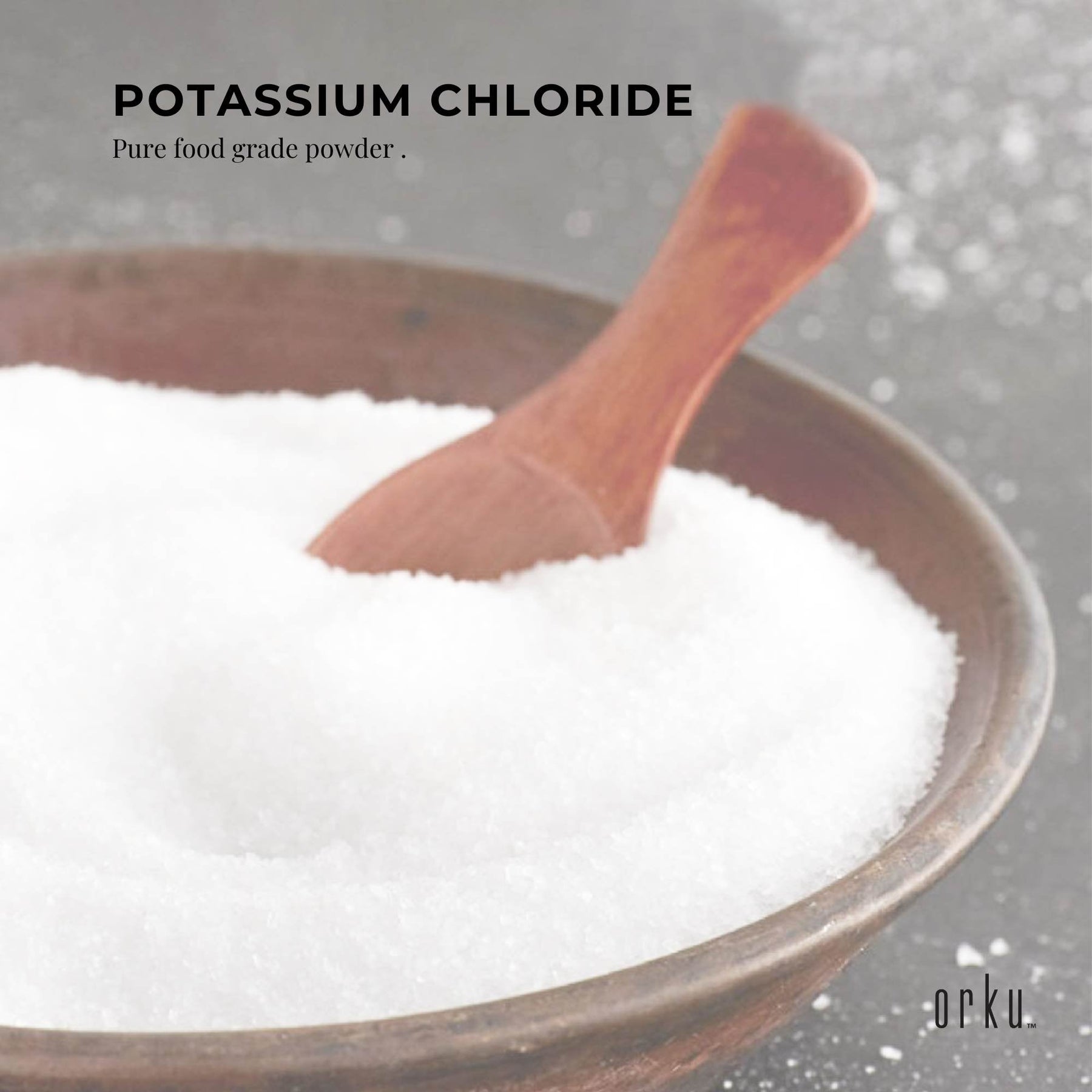 1.3Kg Potassium Chloride Powder Tub - Pure KCL E508 Food Grade Replacer - SuperSaverAU - view 2