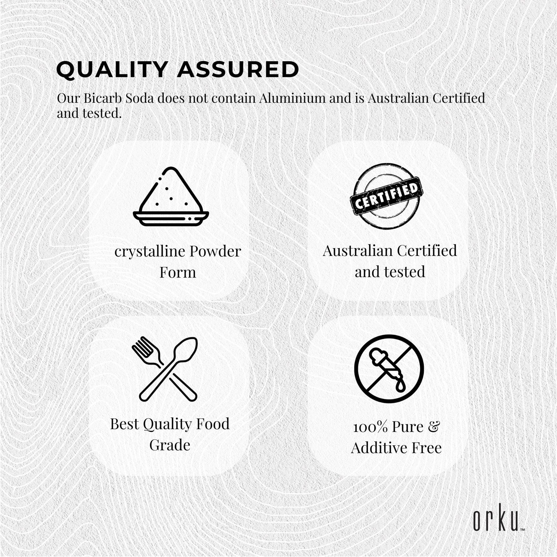 5Kg Sodium Bicarbonate - Food Grade Bicarb Baking Soda Hydrogen Carbonate Powder