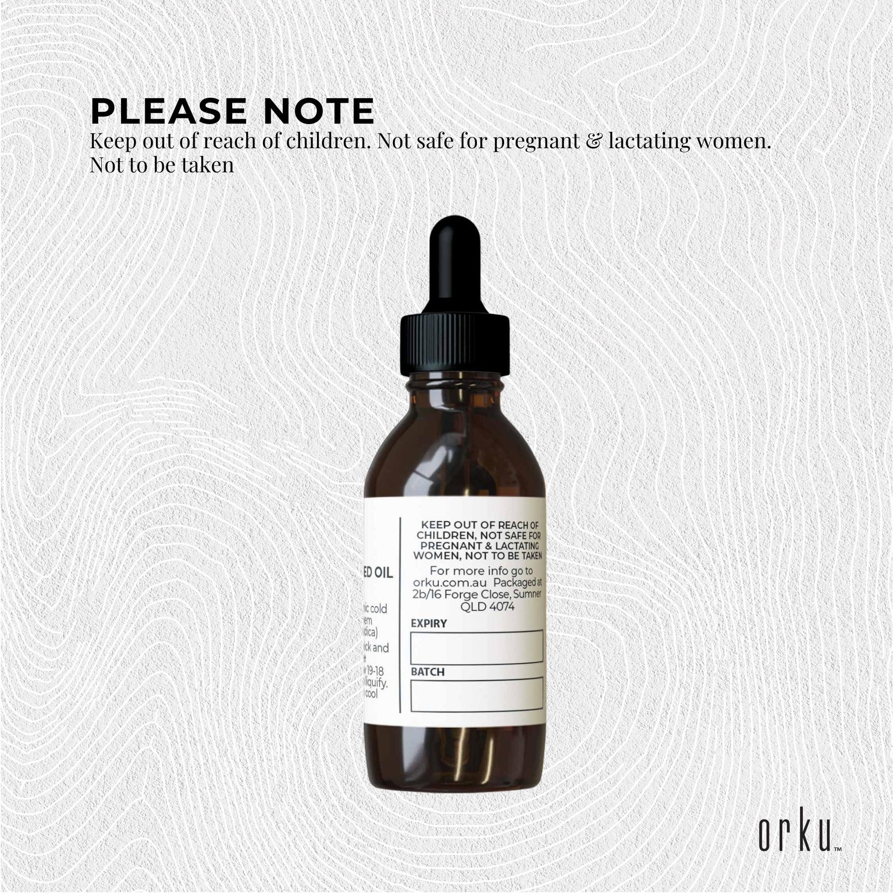 Orku 25ml Organic Neem Seed Oil - Debitterised Cold Pressed Azadirachtin Indica - SuperSaverAU - view 7