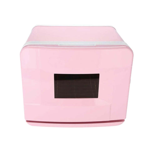 Orku 8L Pink Electric Towel Warmer UV Steriliser Cabinet Salon Heat Sanitiser - SuperSaverAU - view 1