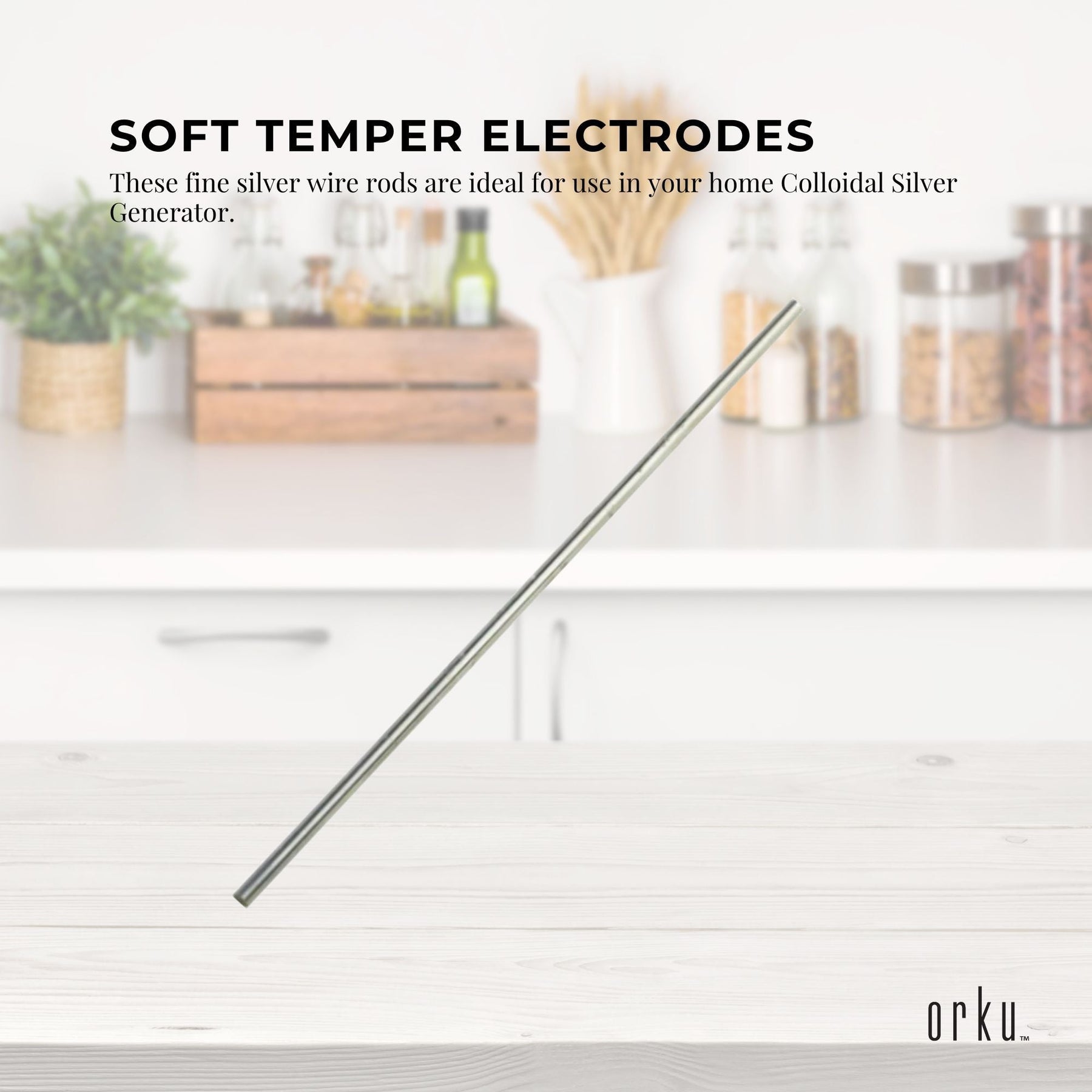 1x 7" Silver Rod 18 Gauge 99.99% High Purity Fine Soft Wire Colloidal Electrode - SuperSaverAU - view 6