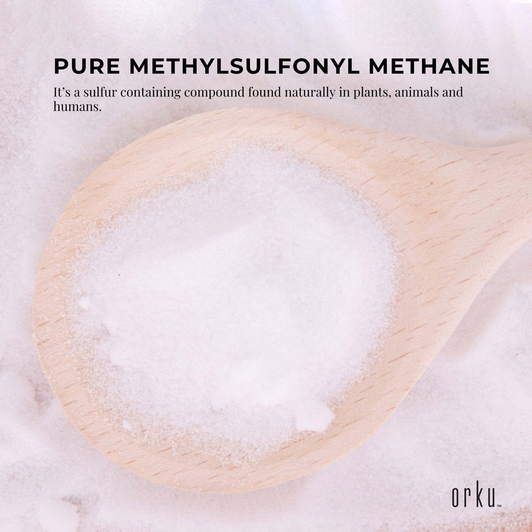 800g MSM Powder or Crystals Tub - 99% Pure Methylsulfonylmethane Dimethyl Sulfone - SuperSaverAU - view 4