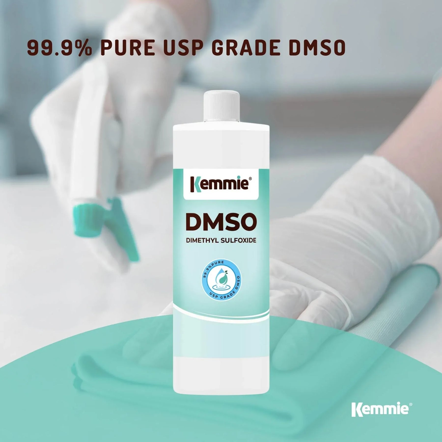 99.9% Pure Pharmaceutical Grade DMSO Liquid 250ml - Dimethyl Sulfoxide