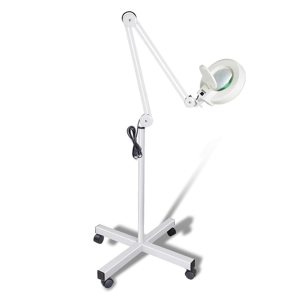 5x Magnifying Lamp Fluorescent Salon Light Glass Beauty Floor Stand Magnifier - SuperSaverAU - view 1