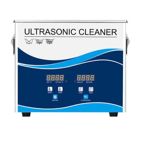 3.2L Digital Ultrasonic Cleaner Jewelry Ultra Sonic Bath Degas Parts Cleaning - SuperSaverAU - view 1