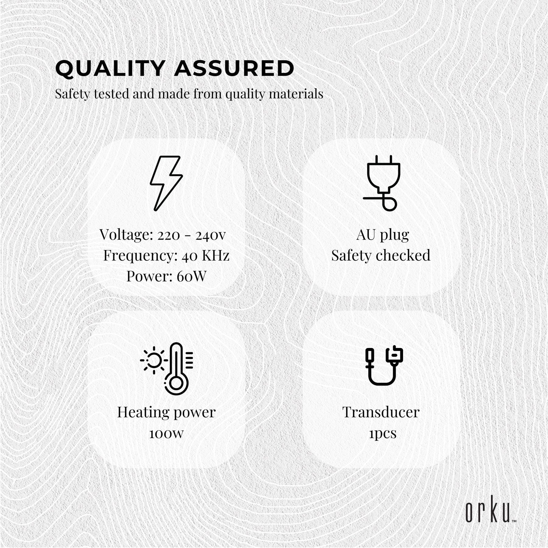 Premium 2L Digital Ultrasonic Cleaner with Degas Function 40kHz
