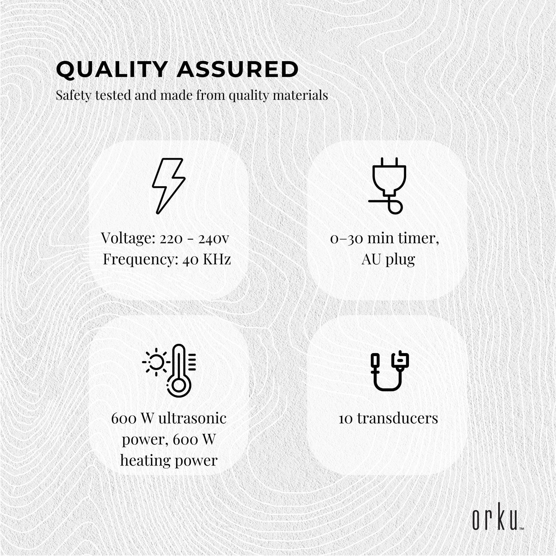 Premium 30L Digital Ultrasonic Cleaner with Degas Function 40kHz