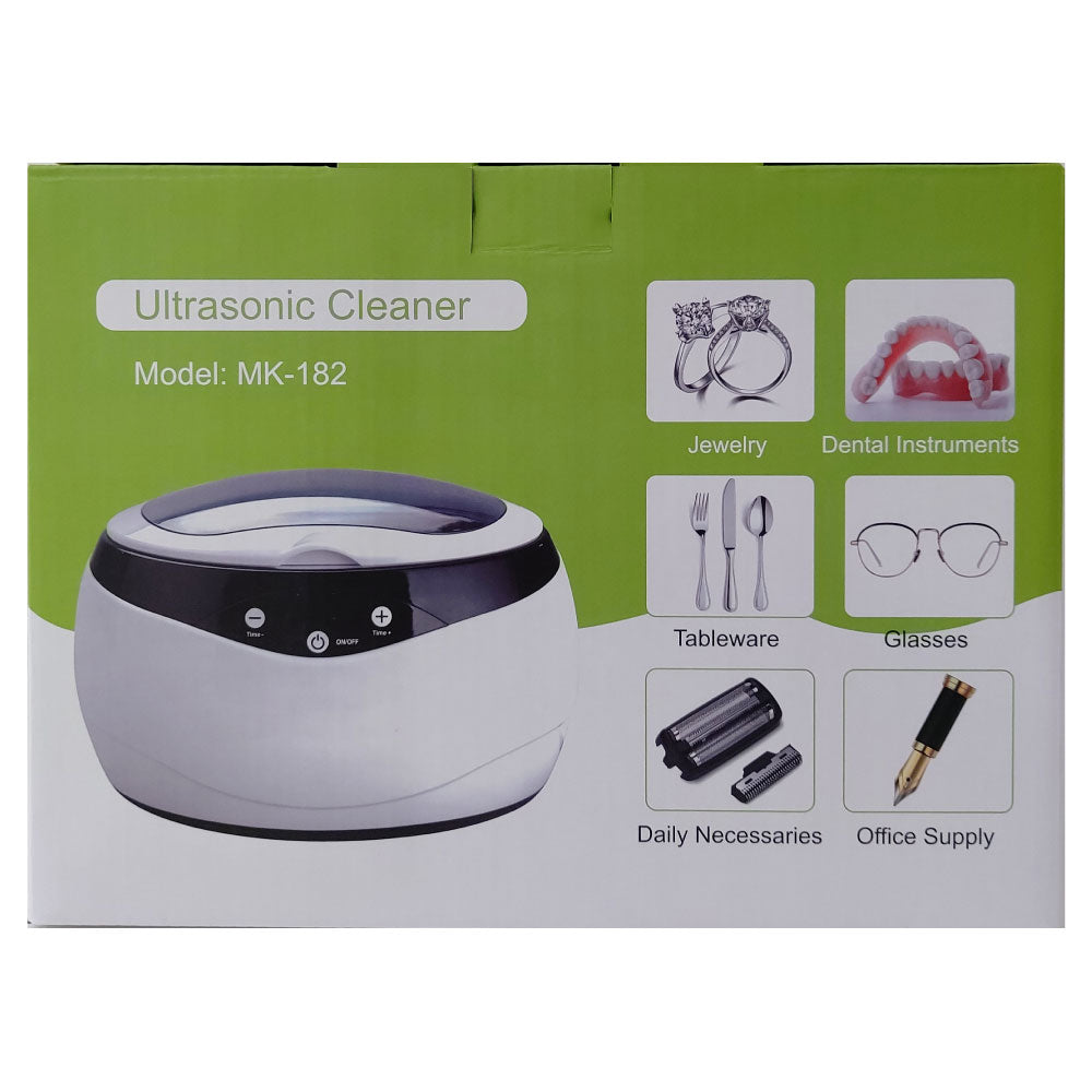 650ml Digital Ultrasonic Cleaner Ultra Sonic Bath Heated Parts Jewelry Cleaning - SuperSaverAU - view 4
