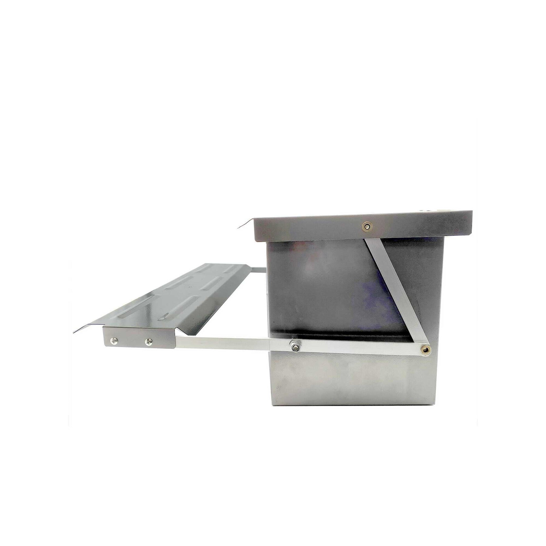 Galvanised Steel 6.5L Automatic Chicken Feeder Treadle for Poultry - SuperSaverAU - view 4