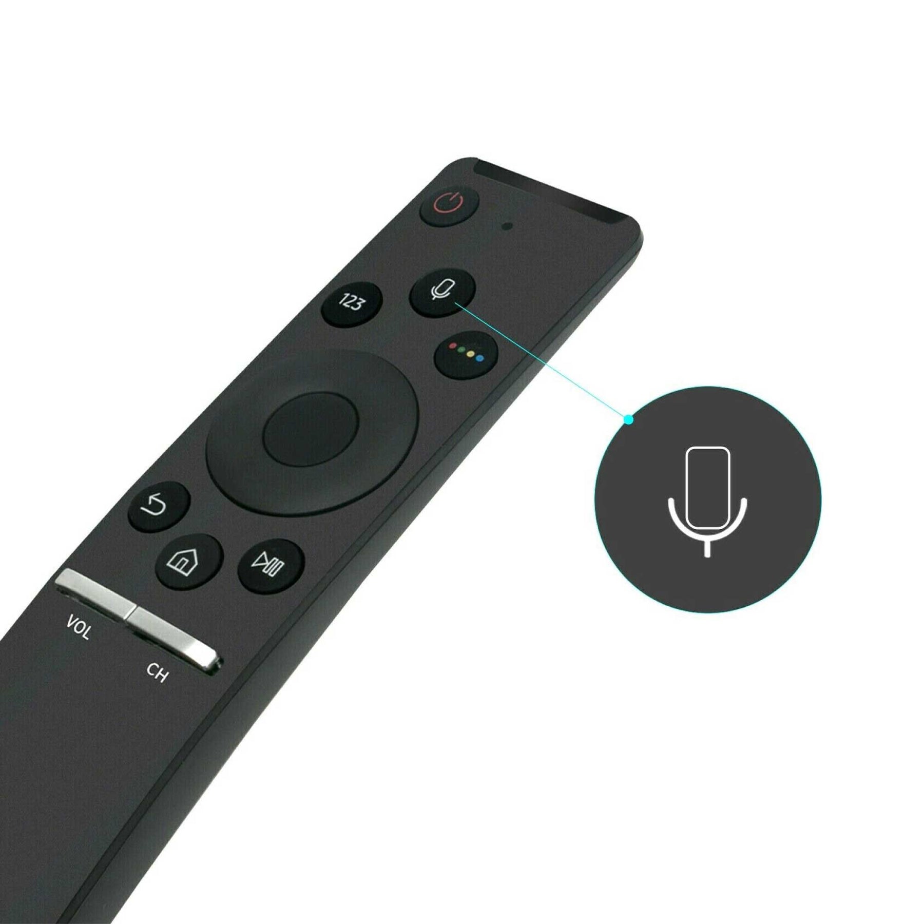 Chunghop Samsung BN59-01259B Bluetooth Voice Remote with Bixby Support - SuperSaverAU - view 4