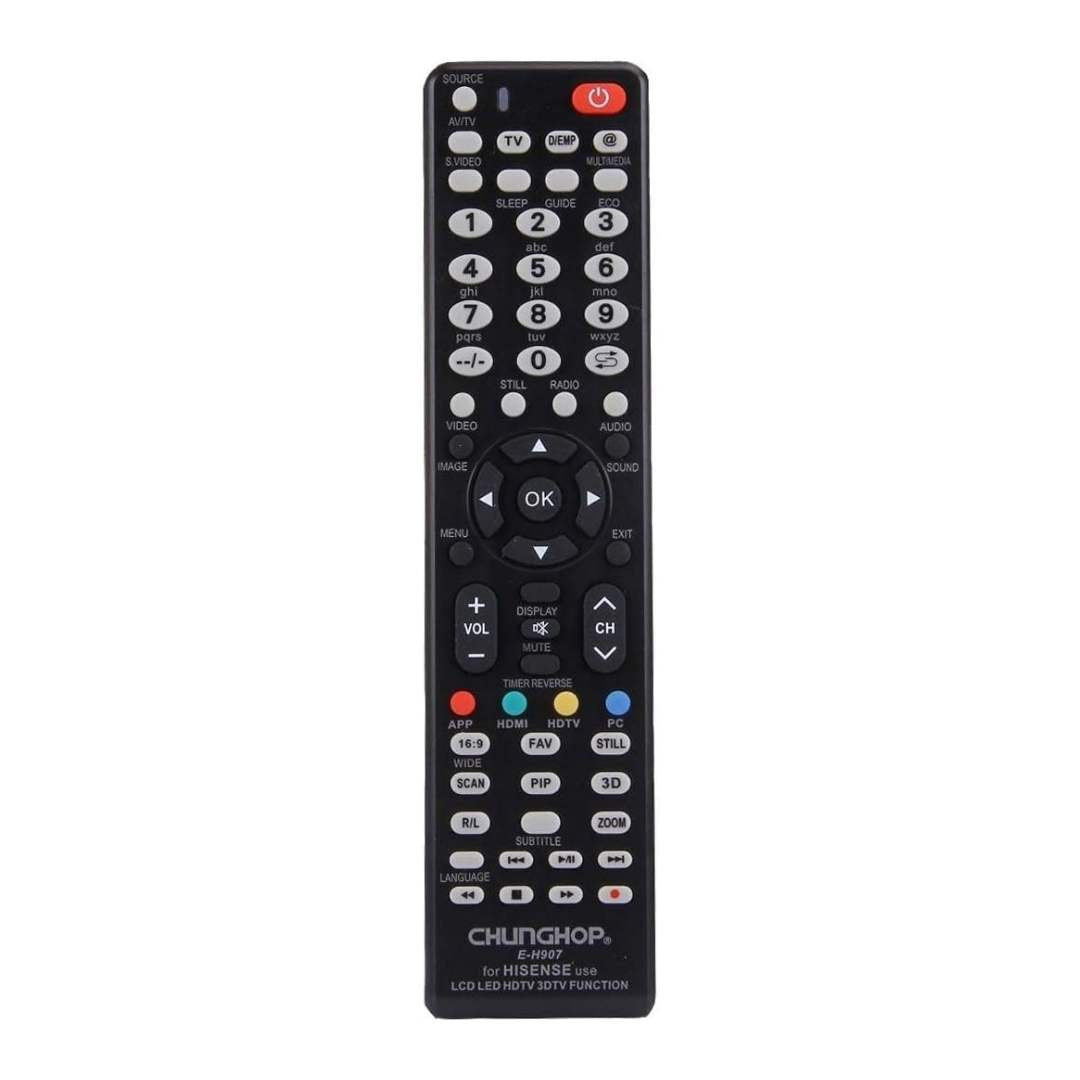 Chunghop Universal TV Remote Control Compatible with Hisense LCD Smart HD Plasma - SuperSaverAU - view 1