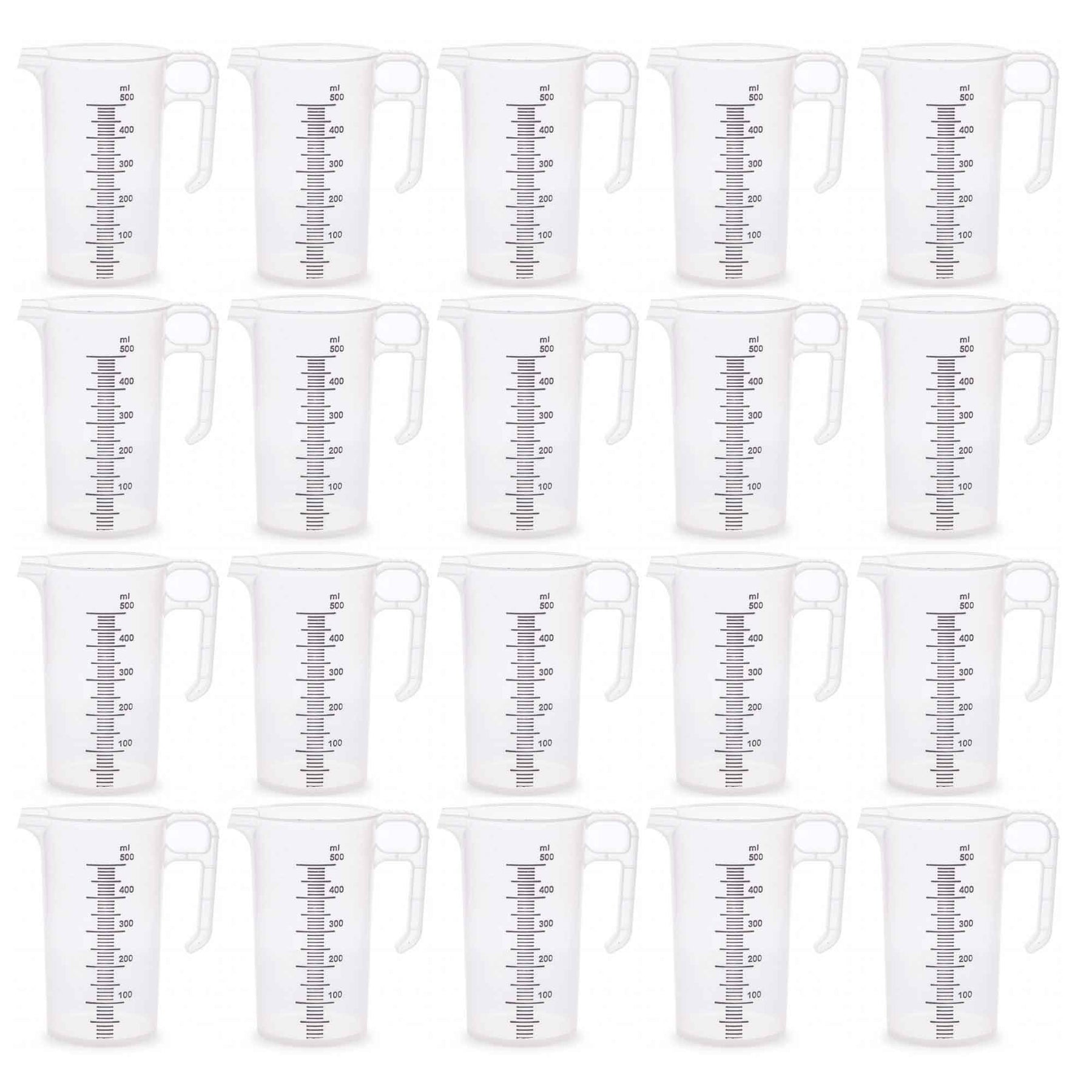 Pro-Jug™ 500ml Measuring Jug - Food Grade, BPA 5, Clear Measurements, Anti-Spill - SuperSaverAU - view 1
