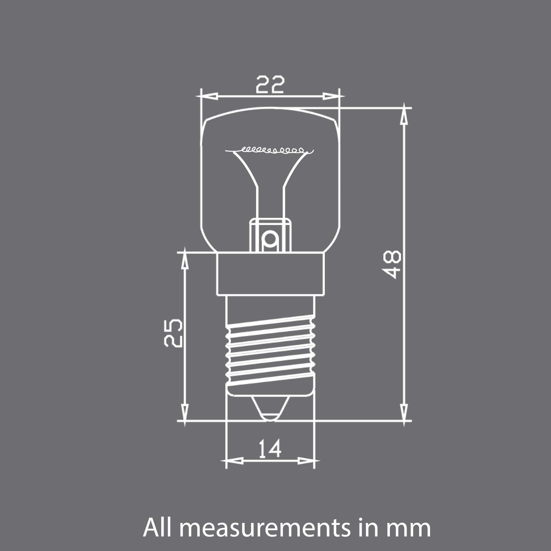12V 12W E14 Clear Light Bulb Replacement for Himalayan Salt Lamp - SuperSaverAU - view 1
