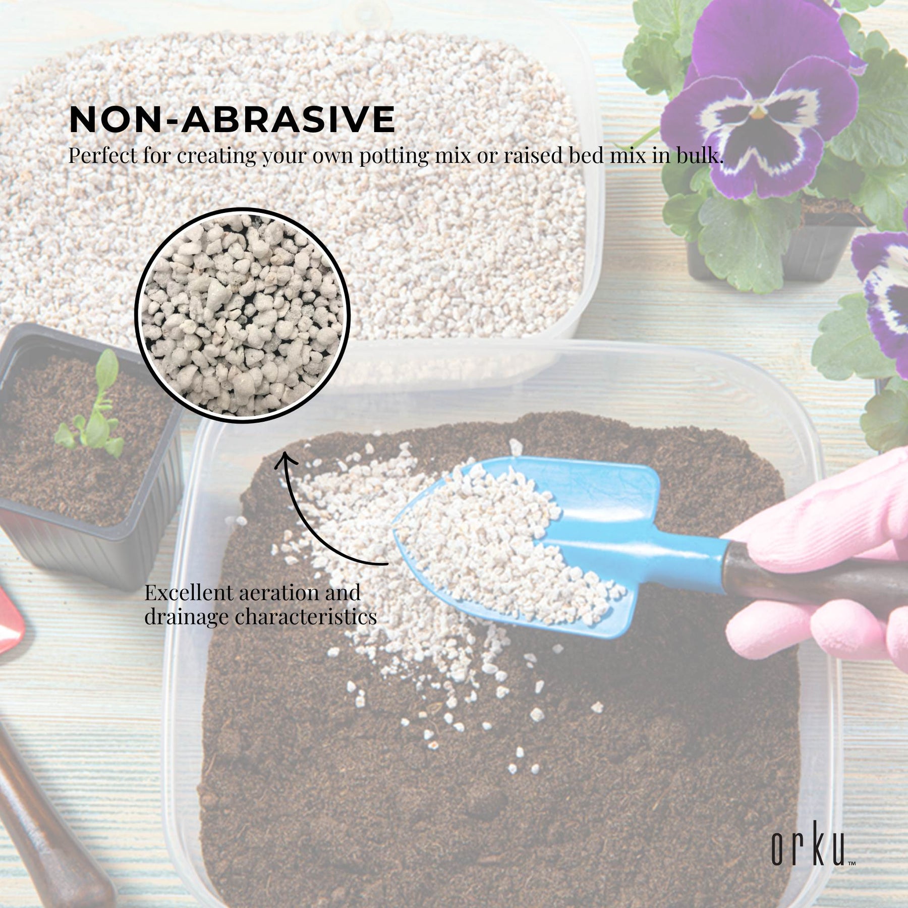 Medium Perlite 100L - Lightweight, Inert, Excellent Drainage for Plants - SuperSaverAU - view 5