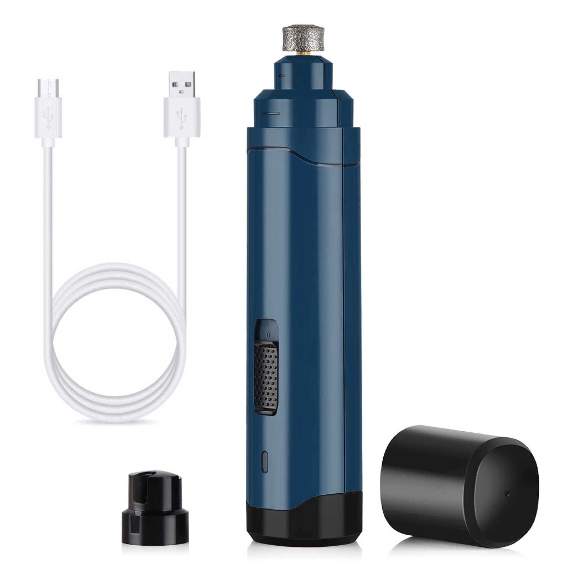 Professional Pet Nail Grinder Electric Trimmer 2-Speed Rechargeable Claw Filer - SuperSaverAU - view 1