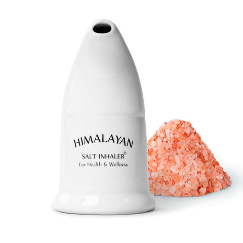 1x Himalayan Pink Salt Inhaler Pipe + 125g Free Coarse Salt - Pure Cyrstal Rock - SuperSaverAU - view 1