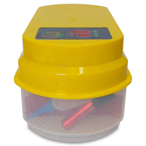 Electric 15 Egg Incubator with Accessories, Auto Turning, Digital Display - SuperSaverAU - view 1