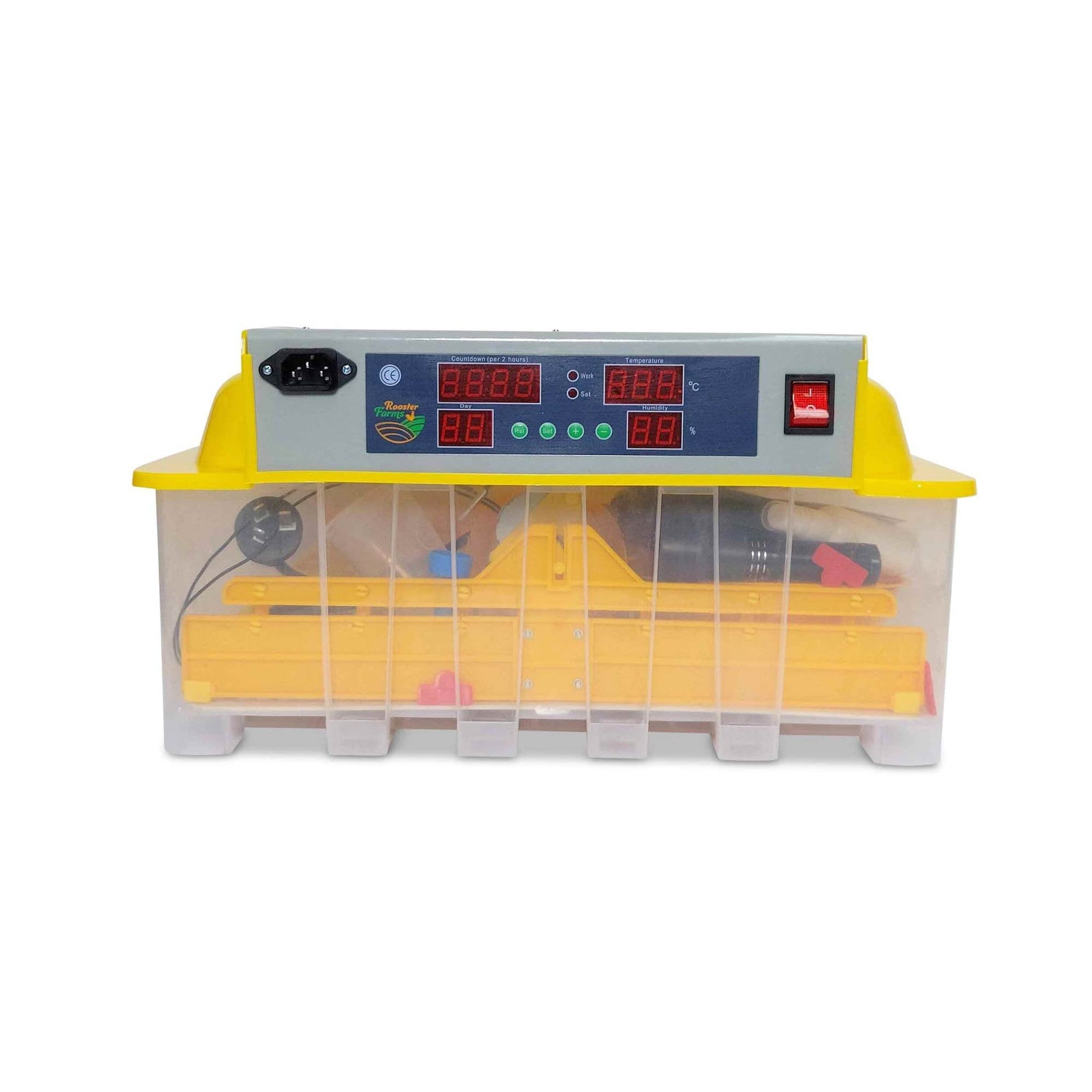 Electric 48 Egg Incubator with Accessories, Auto Turning, Digital Display - SuperSaverAU - view 1