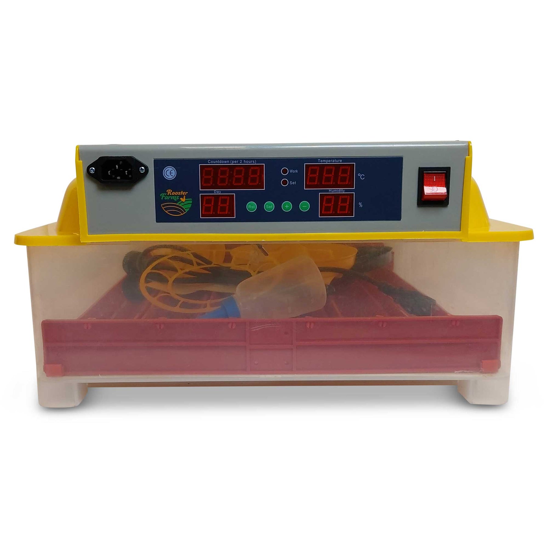 Electric 60 Egg Incubator with Accessories, Auto Turning, Digital Display - SuperSaverAU - view 1
