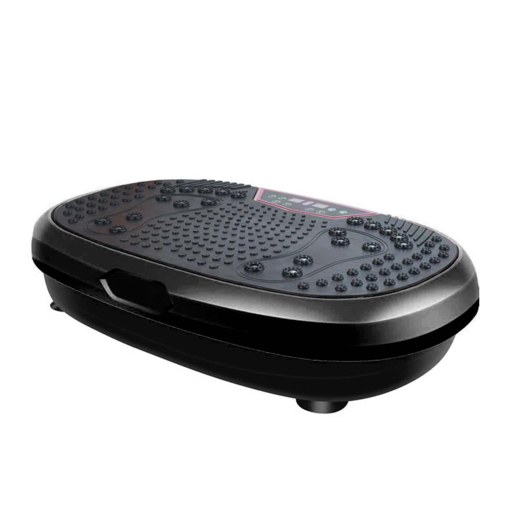 Black Mini Vibration Platform - Magnet Therapy Vibrating Machine Exercise Plate - SuperSaverAU - view 1