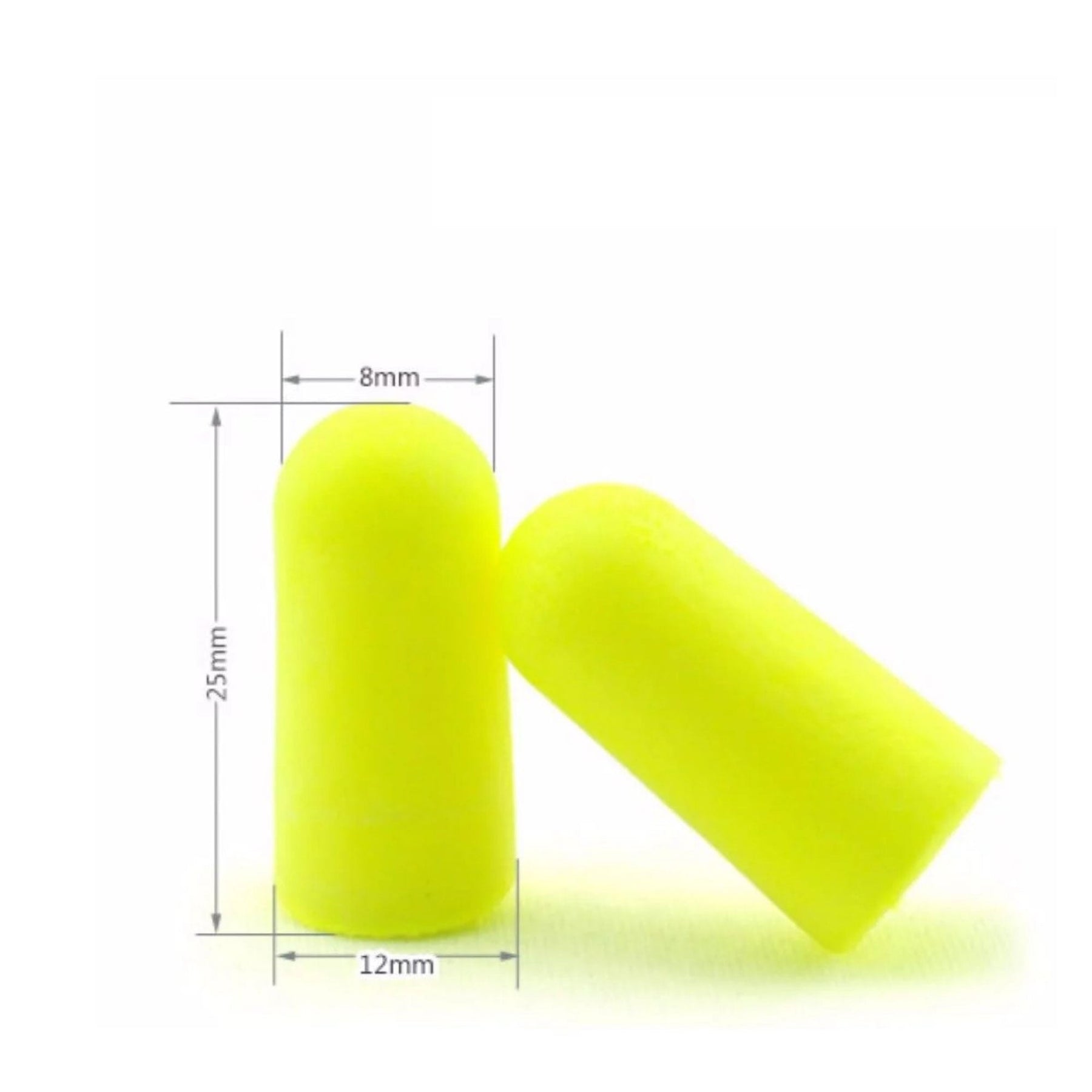 3M E-A-Rsoft Yellow Neons Uncorded Foam Earplugs - 200 Pairs