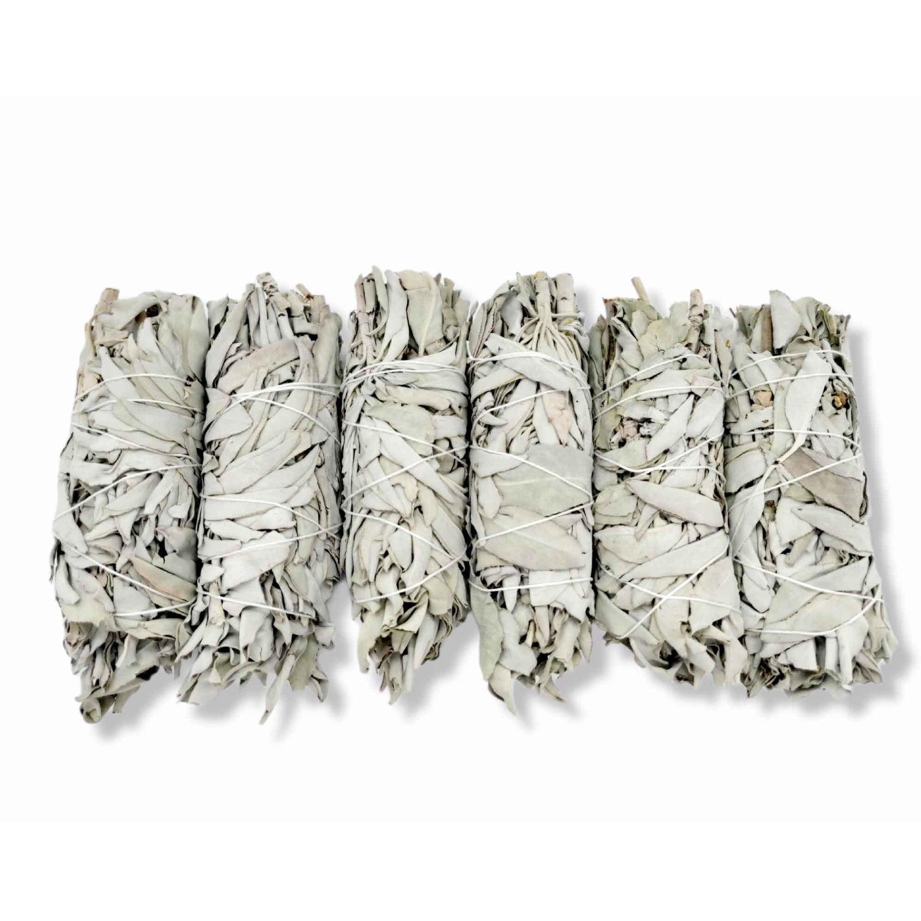 Californian White Sage Smudge Sticks Medium 13-15cm Wild Harvested Cleansing Bundle - SuperSaverAU - view 1