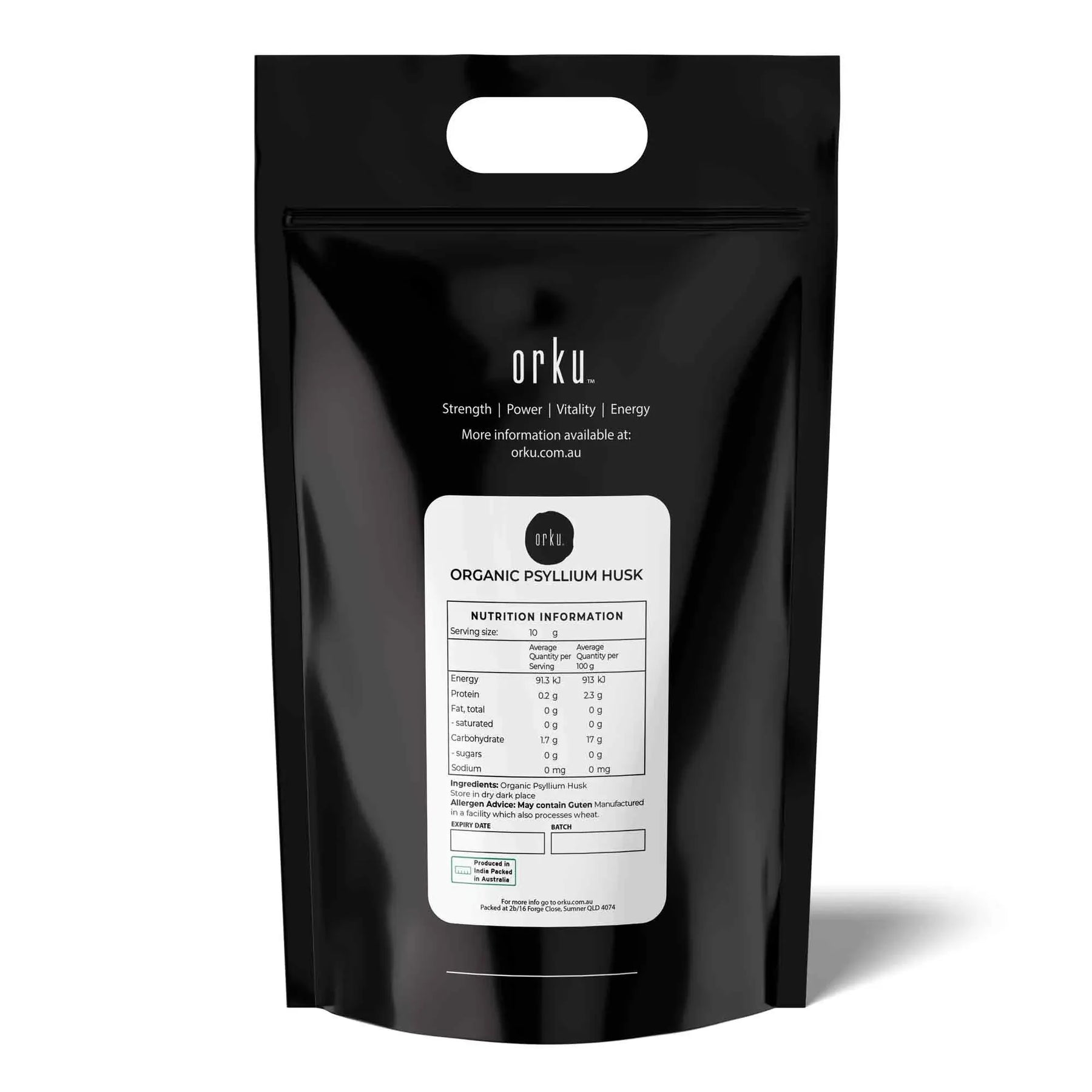 Bulk 20Kg Organic Psyllium Husk Bags - Isabgol Natural Fibre Source - SuperSaverAU - view 2