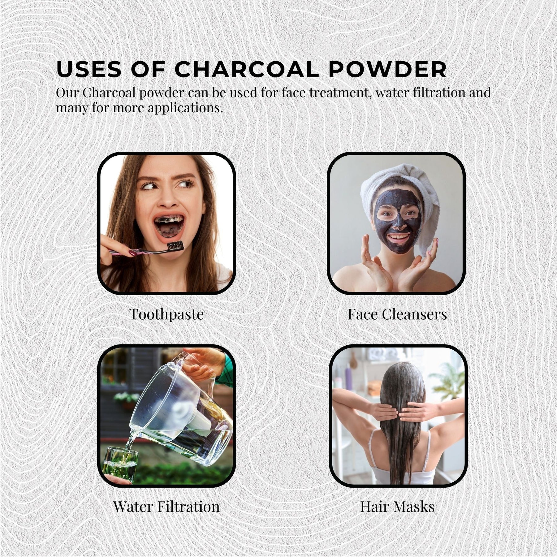 Coconut Shell Granular Activated Carbon 10Kg - Water Filtering, VOC Removal