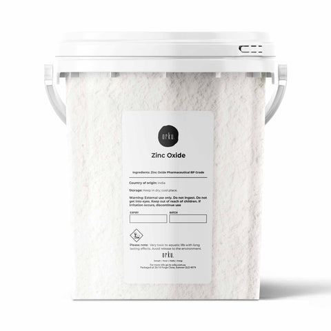 Zinc Oxide Powder BP 800g - 99.9% Purity, Resealable Bucket, ISO Certified - SuperSaverAU - view 1