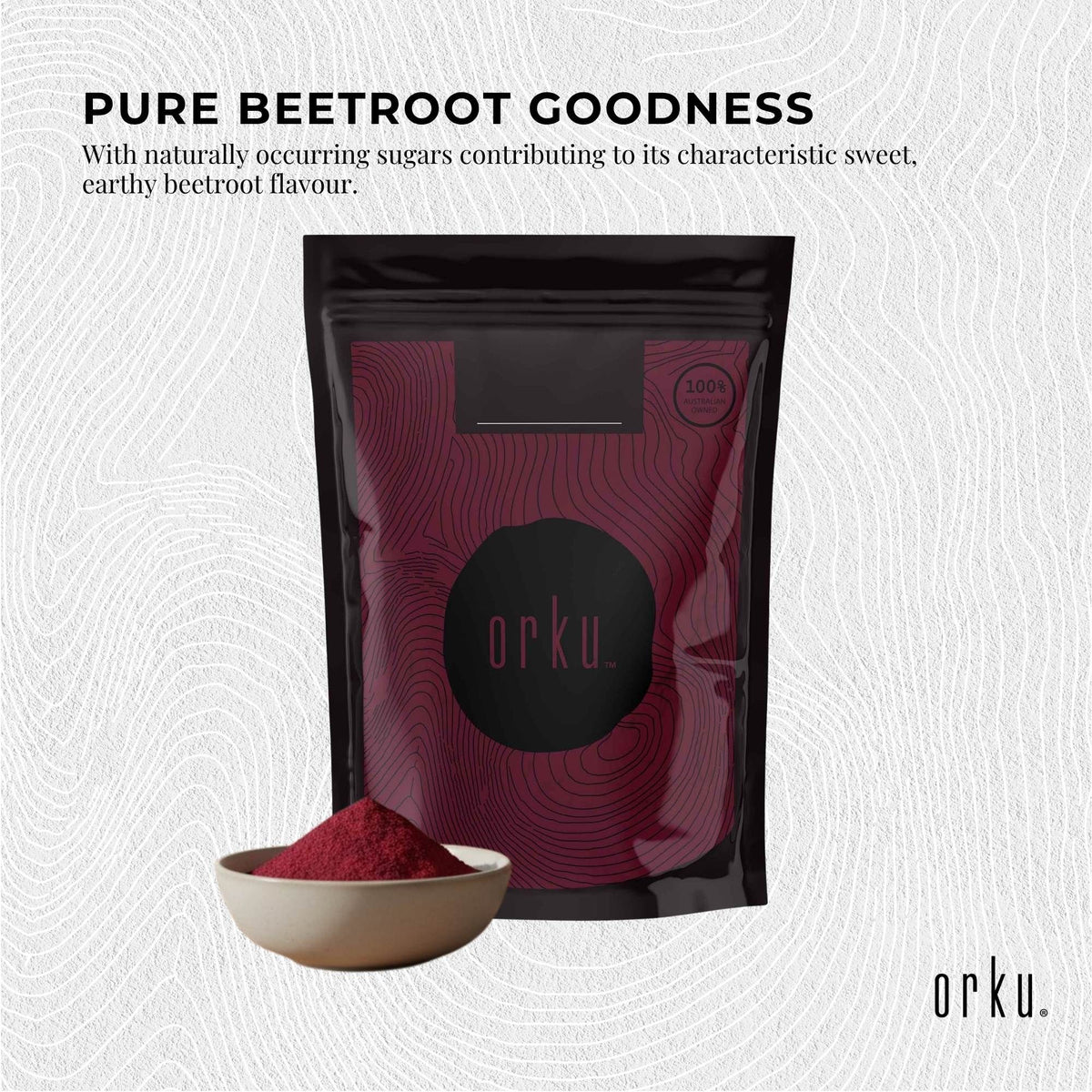 100g Organic Beetroot Powder Superfood Beet Root Supplement Beta Vulgaris