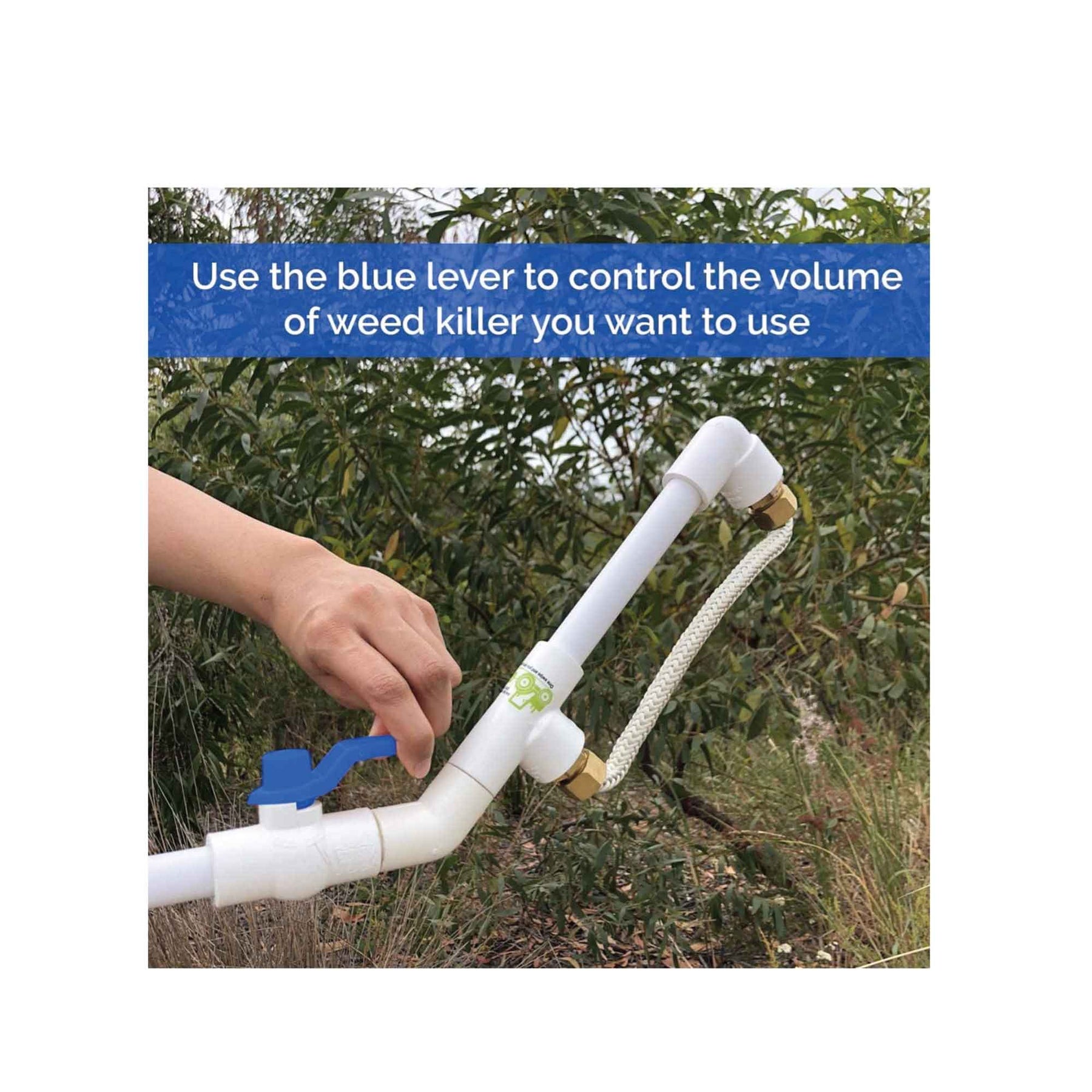 Hand Held Weed Wiper - Herbicide Rope Wick Applicator 425ml, Lightweight Design - SuperSaverAU - view 4