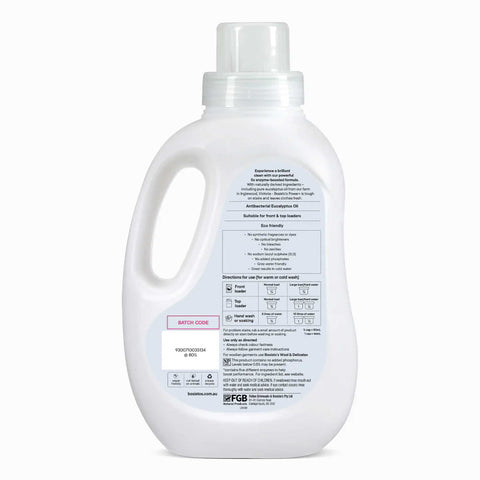 Bosisto's Eucalyptus Power+ 1.2L Laundry Liquid - 5x Enzyme, Eco Friendly, Antibacterial - SuperSaverAU - view 1