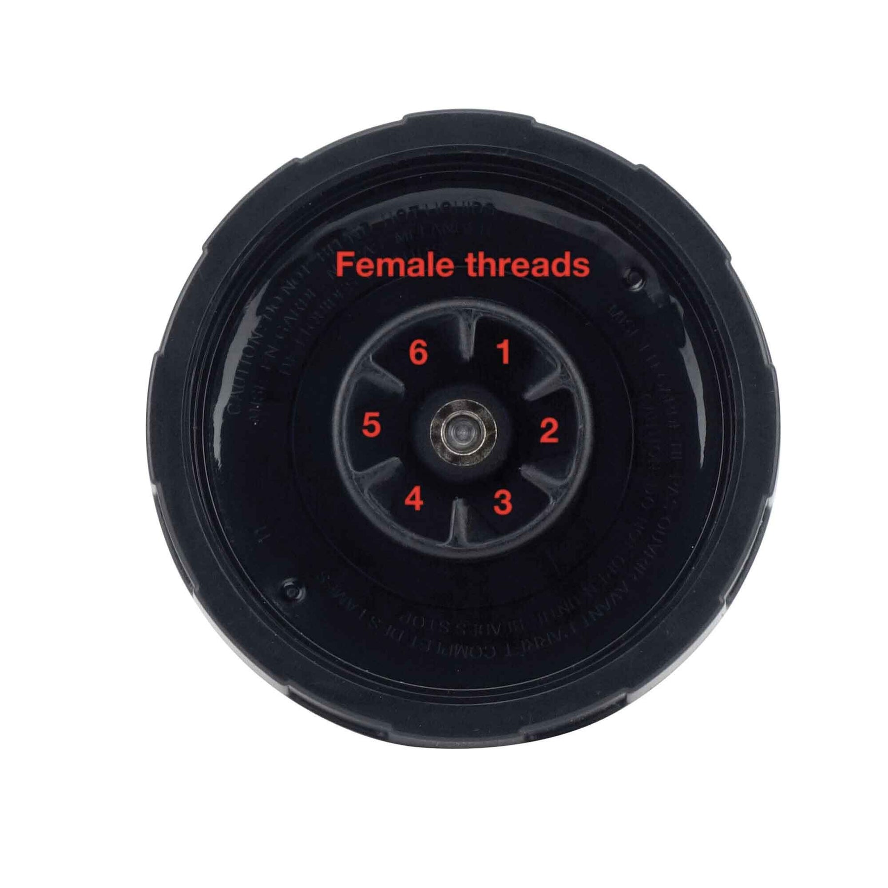 Premium Nutri Ninja 6 Fin Female Extractor Blade Replacement
