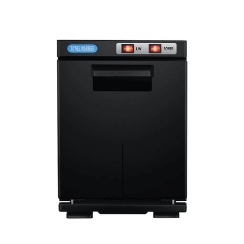 Orku 5L Black Electric Towel Warmer Mini UV Steriliser Cabinet, Durable & Easy to Clean - SuperSaverAU - view 1