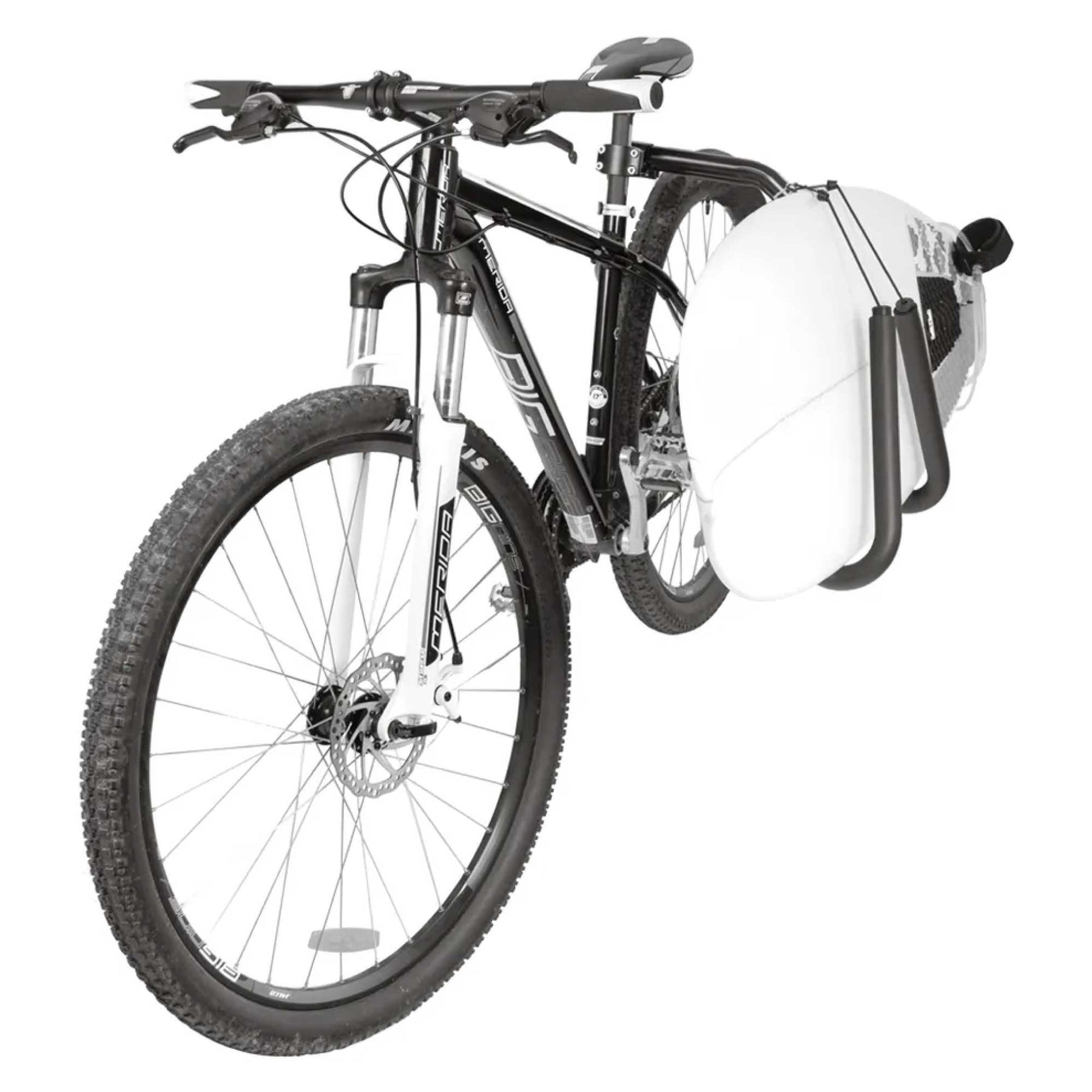 Surfboard Bike Rack - Paddle Board Carrier, 20kg Capacity, Fits Most Bicycles, 580mm - SuperSaverAU - view 2