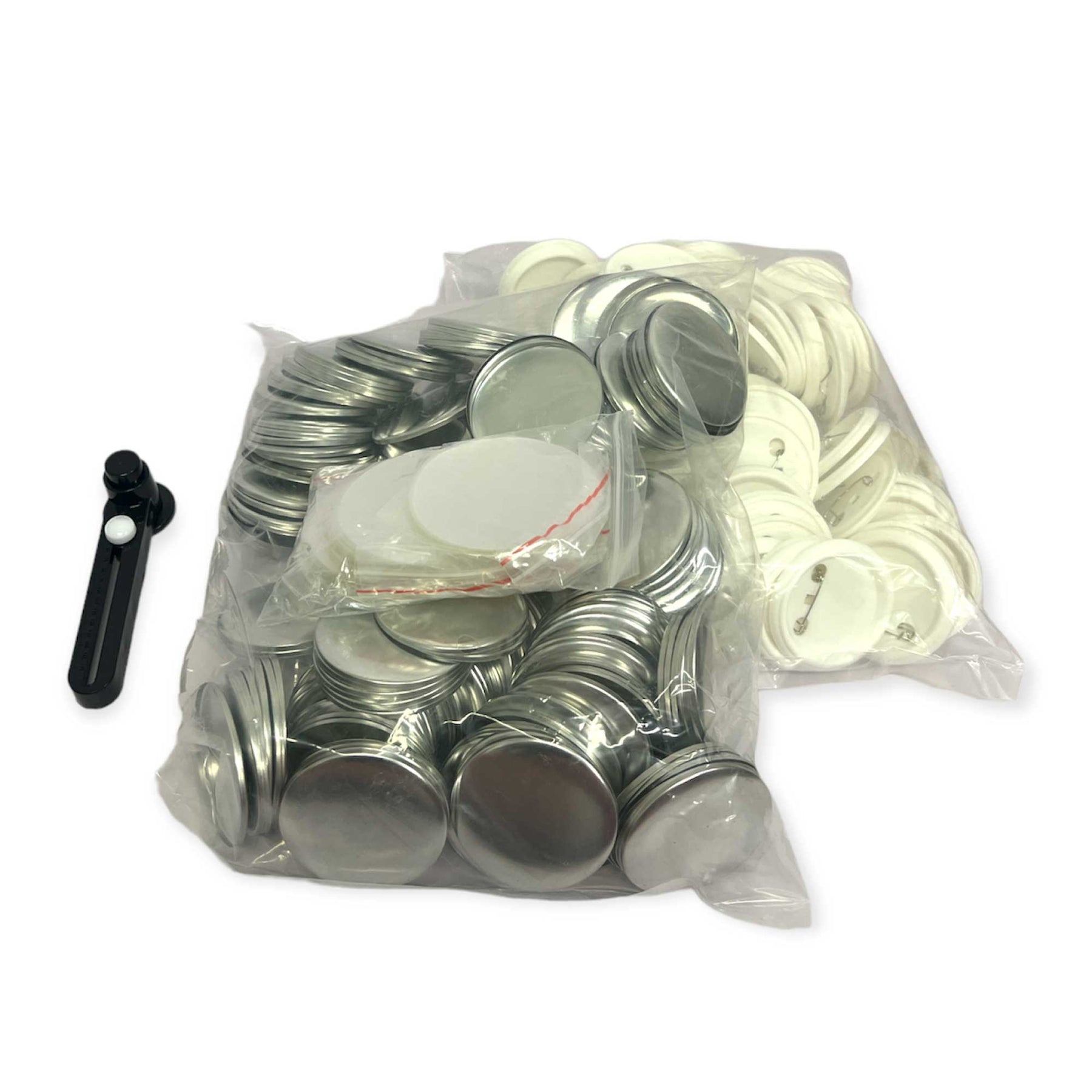 58mm Button Badges Set of 500 - Craft DIY Hobby Accessory Making - SuperSaverAU - view 2