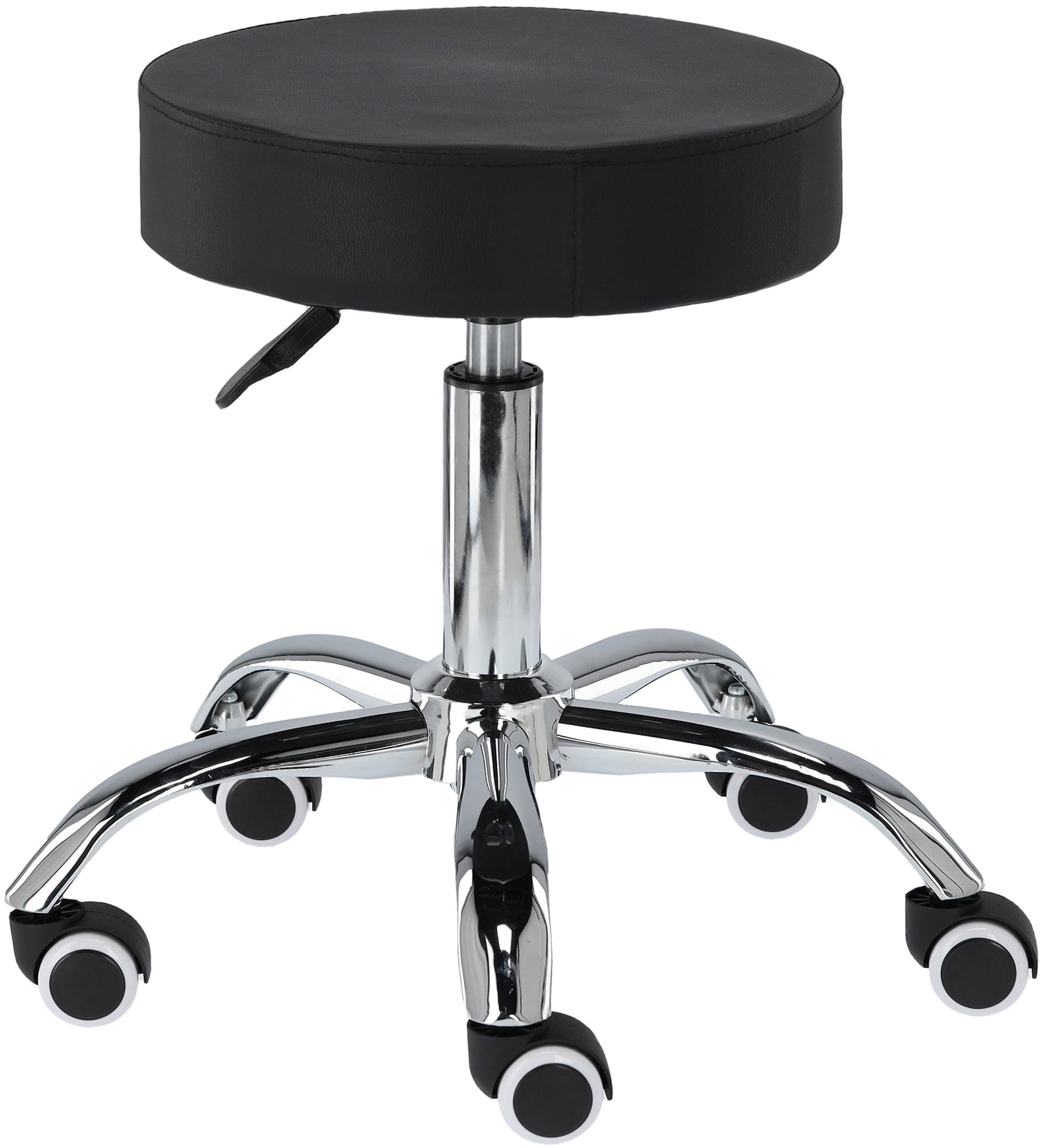 Adjustable Swivel Salon Stool - Round Chair for Beauty & Hairdressing - SuperSaverAU - view 1