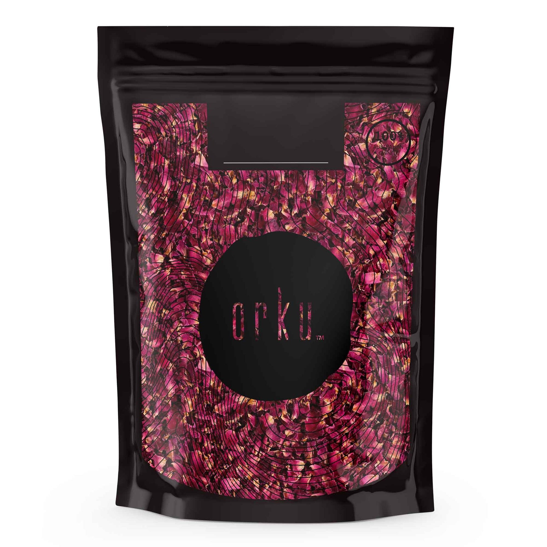 50g Organic Dried Red Rose Petals - Wedding Confetti Rosa Centifolia Flower - SuperSaverAU - view 1