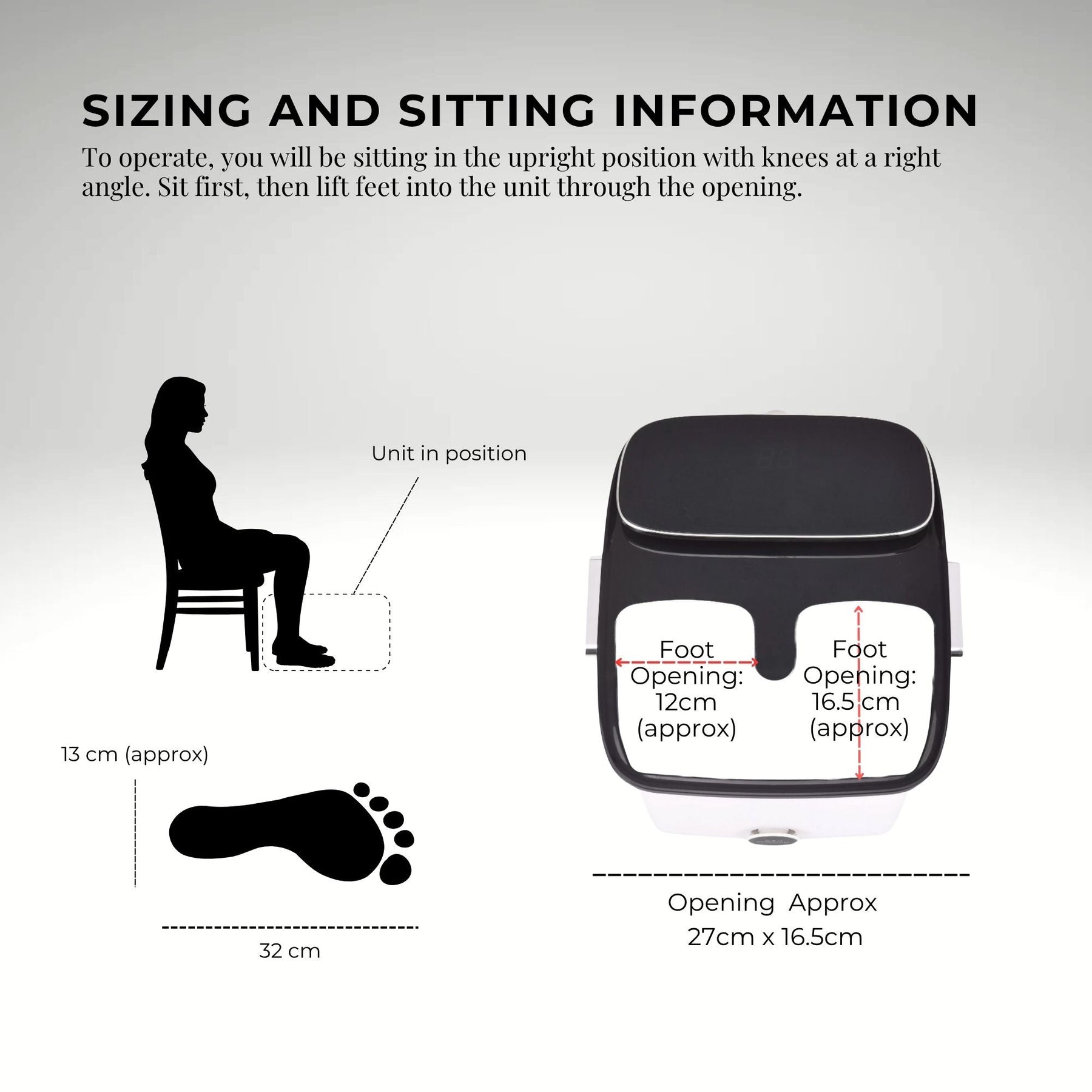 Foot Spa Automatic Water Heating Massager - Electric Pedicure Bath - SuperSaverAU - view 3